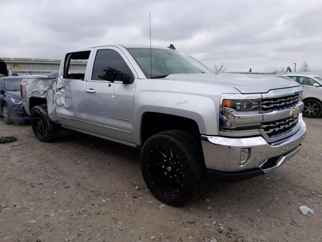 3GCUKSEJ8JG580619 - 2018 CHEVROLET SILVERADO K1500 LTZ SILVER photo 4