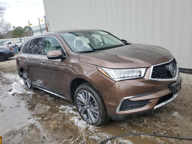 5J8YD4H53KL003346 - 2019 ACURA MDX TECHNOLOGY BROWN photo 4