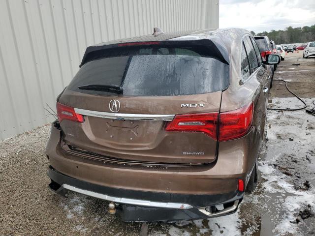 5J8YD4H53KL003346 - 2019 ACURA MDX TECHNOLOGY BROWN photo 6