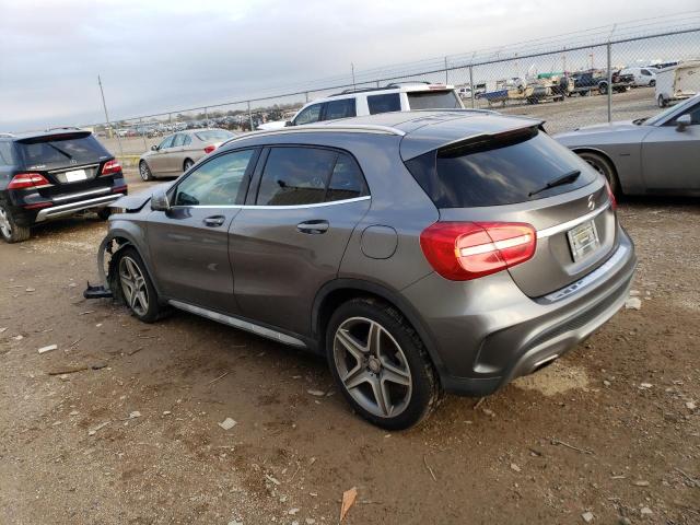 WDCTG4GB5FJ038568 - 2015 MERCEDES-BENZ GLA 250 4MATIC GRAY photo 2