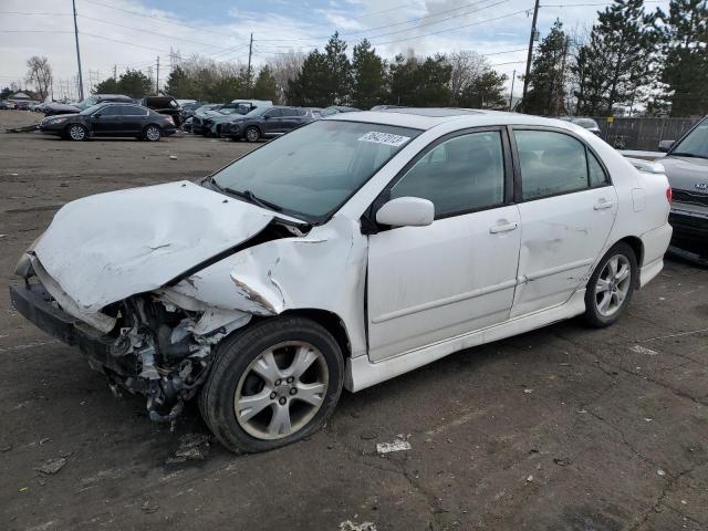 2T1BY30EX5C320955 - 2005 TOYOTA COROLLA XRS WHITE photo 1