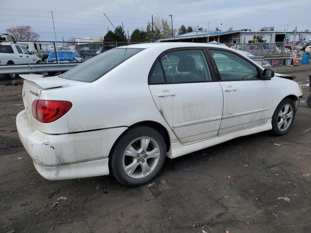 2T1BY30EX5C320955 - 2005 TOYOTA COROLLA XRS WHITE photo 3