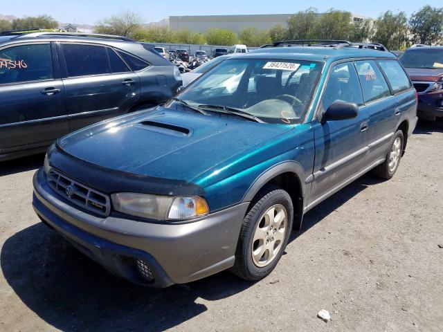 4S3BG6856X6647274 - 1999 SUBARU LEGACY OUTBACK  photo 2