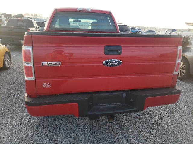 1FTEX1EW1AFC15633 - 2010 FORD F150 SUPER CAB RED photo 6