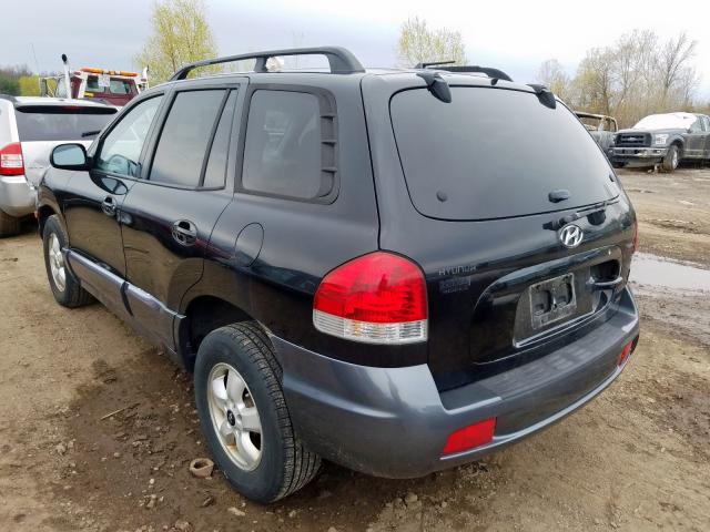 KM8SC73DX5U943841 - 2005 HYUNDAI SANTA FE GLS  photo 3