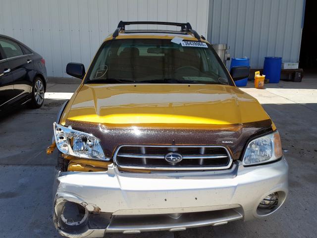 4S4BT62C836114657 - 2003 SUBARU BAJA SPORT  photo 9