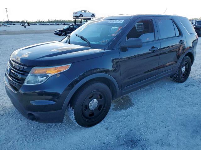1FM5K8AR6EGB27437 - 2014 FORD EXPLORER POLICE INTERCEPTOR BLACK photo 2