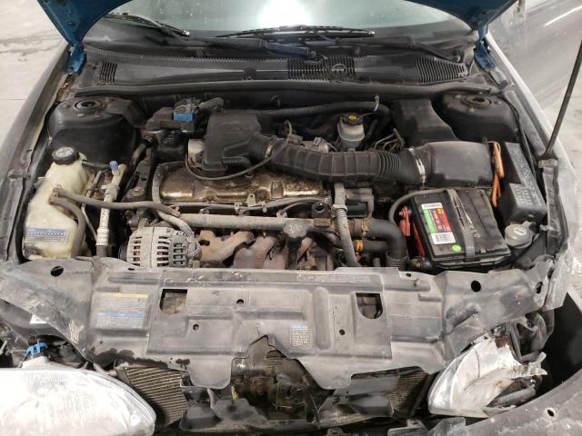 1G1JC524927446496 - 2002 CHEVROLET CAVALIER BASE BLACK photo 11