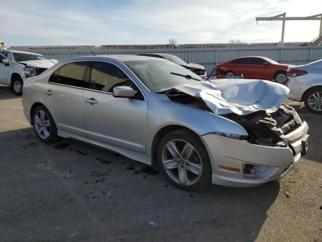 3FAHP0KCXBR190016 - 2011 FORD FUSION SPORT SILVER photo 4