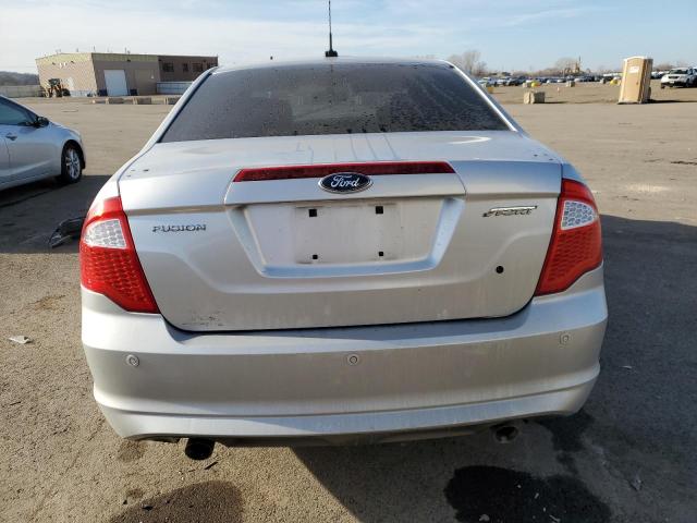 3FAHP0KCXBR190016 - 2011 FORD FUSION SPORT SILVER photo 6