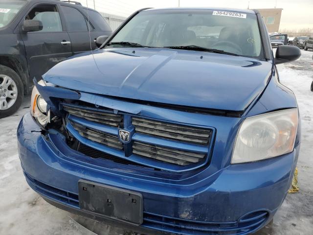 1B3HB28A39D117634 - 2009 DODGE CALIBER SE BLUE photo 5