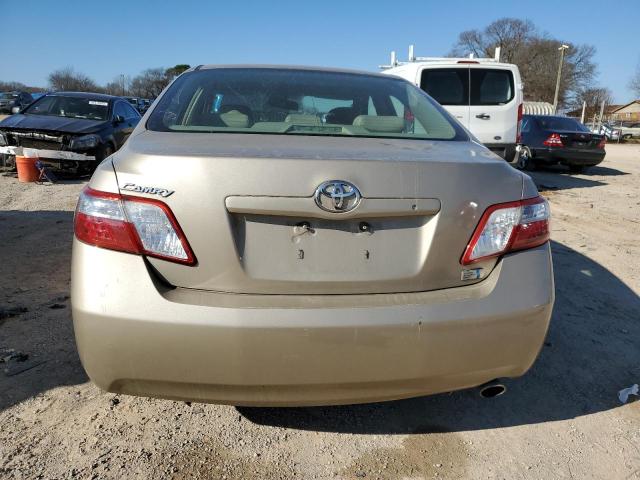 JTNBB46K973035739 - 2007 TOYOTA CAMRY HYBRID GOLD photo 6