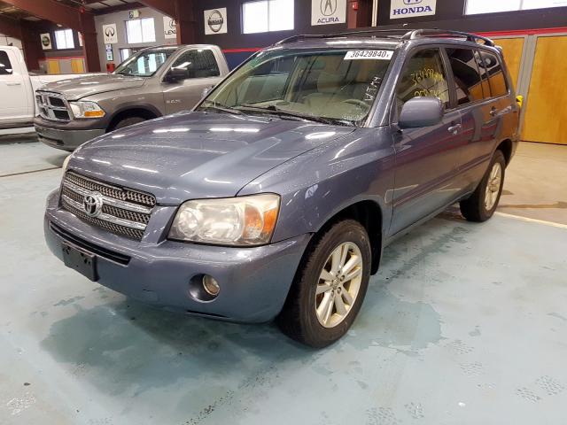 JTEEW21A460019212 - 2006 TOYOTA HIGHLANDER HYBRID  photo 2