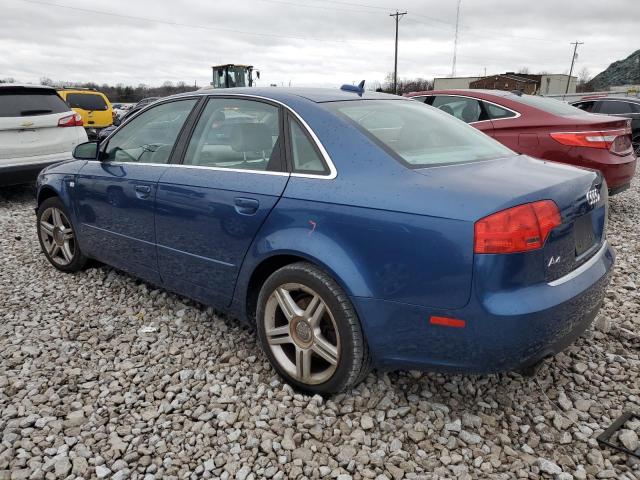 WAUAF78E06A235297 - 2006 AUDI A4 2 TURBO BLUE photo 2