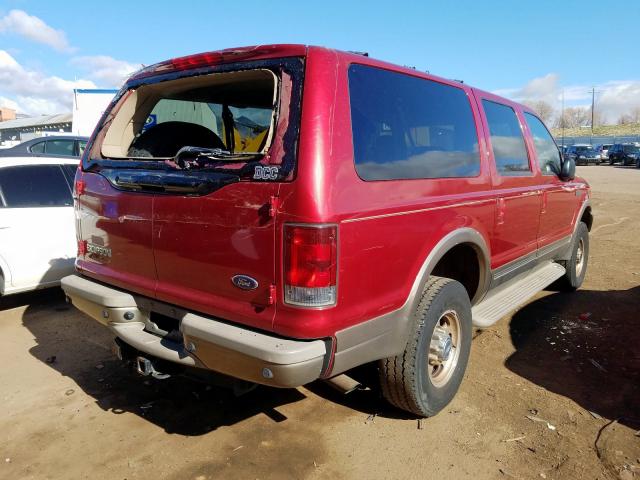 1FMNU45S13EA15704 - 2003 FORD EXCURSION EDDIE BAUER  photo 4