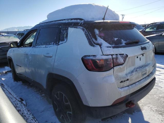 3C4NJDDB6LT184356 - 2020 JEEP COMPASS TRAILHAWK WHITE photo 2