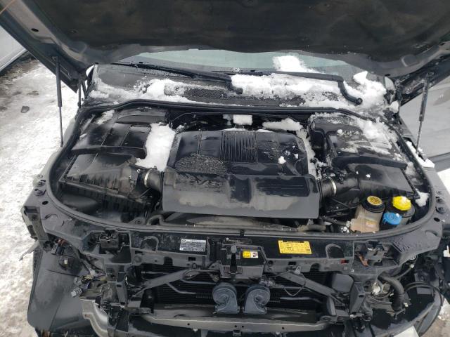 SALSF2D4XAA216457 - 2010 LAND ROVER RANGE ROVE HSE BLACK photo 11