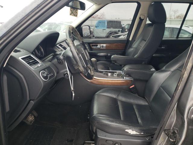 SALSF2D4XAA216457 - 2010 LAND ROVER RANGE ROVE HSE BLACK photo 7