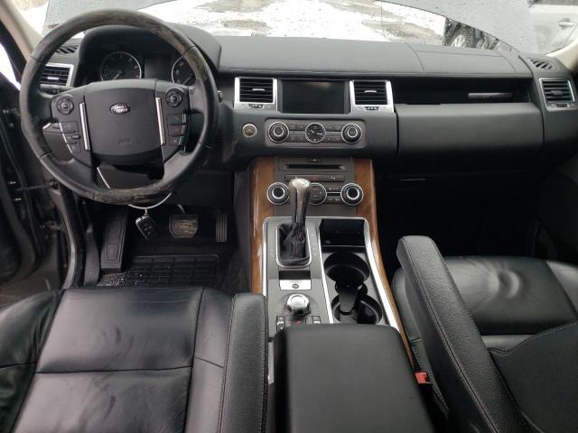 SALSF2D4XAA216457 - 2010 LAND ROVER RANGE ROVE HSE BLACK photo 8