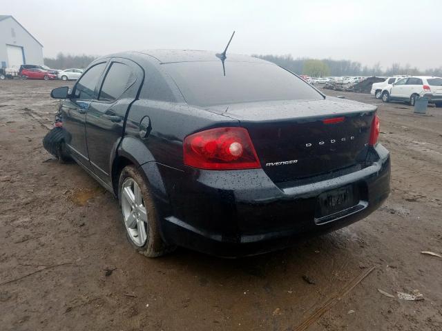 1C3CDZCB0CN218048 - 2012 DODGE AVENGER SXT  photo 3