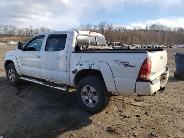 5TELU42N96Z263310 - 2006 TOYOTA TACOMA DOUBLE CAB WHITE photo 2