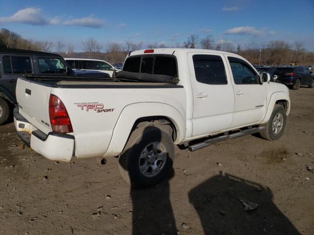 5TELU42N96Z263310 - 2006 TOYOTA TACOMA DOUBLE CAB WHITE photo 3