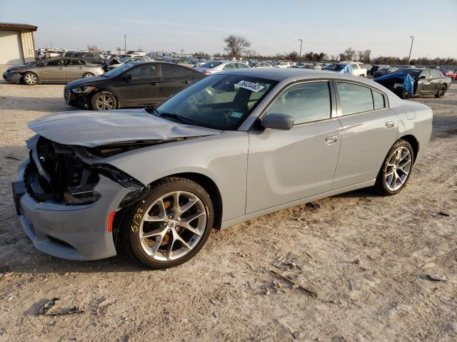 2C3CDXBG5MH525291 - 2021 DODGE CHARGER SXT GRAY photo 1