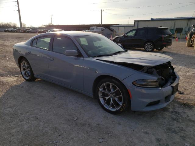 2C3CDXBG5MH525291 - 2021 DODGE CHARGER SXT GRAY photo 4