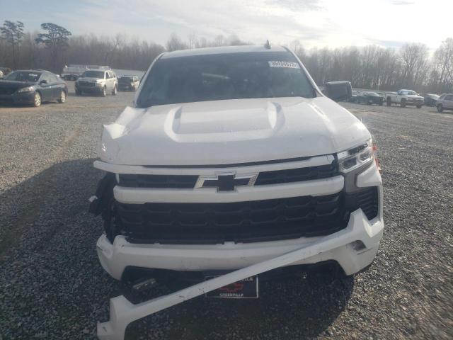 1GCUDEED9PZ110212 - 2023 CHEVROLET SILVERADO K1500 RST WHITE photo 5