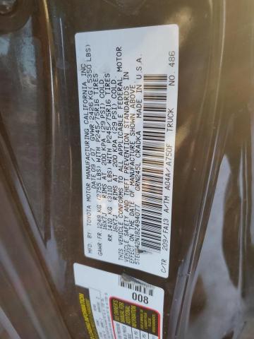 5TEUU42N18Z494077 - 2008 TOYOTA TACOMA ACCESS CAB შავი ფოტო 12