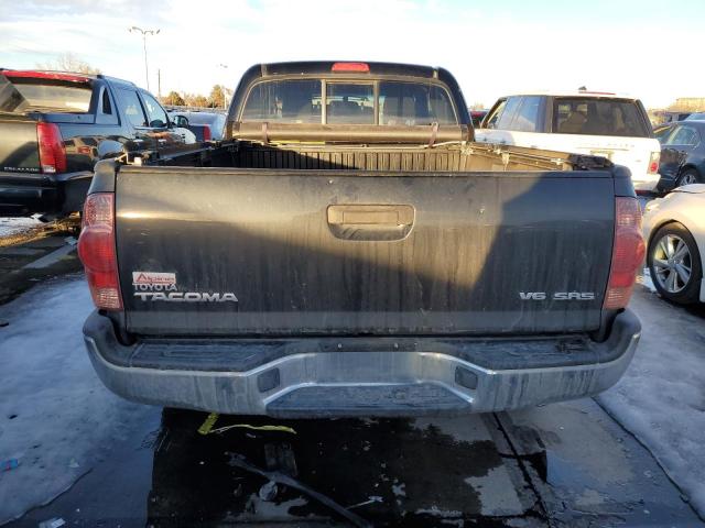5TEUU42N18Z494077 - 2008 TOYOTA TACOMA ACCESS CAB შავი ფოტო 6