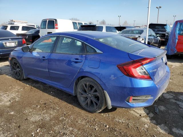19XFC2F80ME000670 - 2021 HONDA CIVIC SPORT 蓝色 照片 2