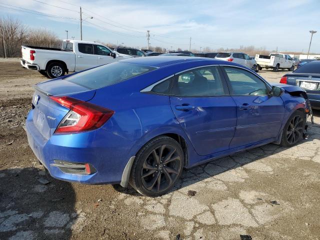 19XFC2F80ME000670 - 2021 HONDA CIVIC SPORT 蓝色 照片 3