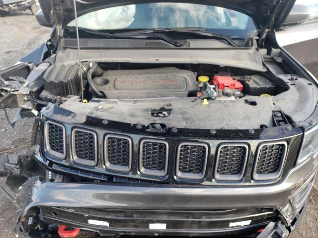 3C4NJDDB0MT552354 - 2021 JEEP COMPASS TRAILHAWK GRAY photo 12