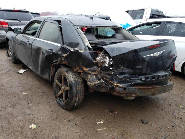 2C3KA33G98H139765 - 2008 CHRYSLER 300 LIMITED BLACK photo 2