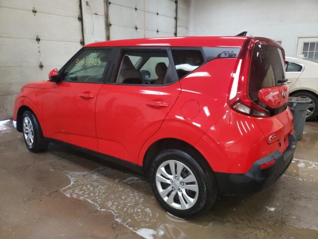 KNDJ23AU8M7766072 - 2021 KIA SOUL LX RED photo 2