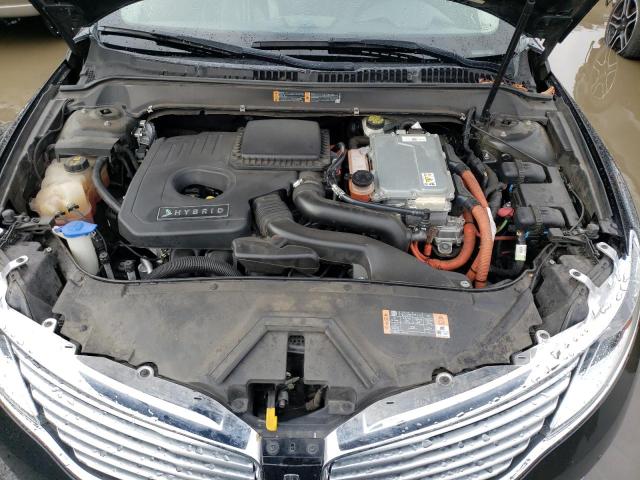 3LN6L2LUXFR614229 - 2015 LINCOLN MKZ HYBRID BLACK photo 11