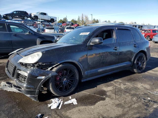 WP1AC29PX8LA91858 - 2008 PORSCHE CAYENNE TURBO BLACK photo 1