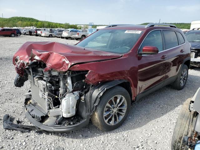 1C4PJLLB0LD620483 - 2020 JEEP CHEROKEE LATITUDE PLUS MAROON photo 2