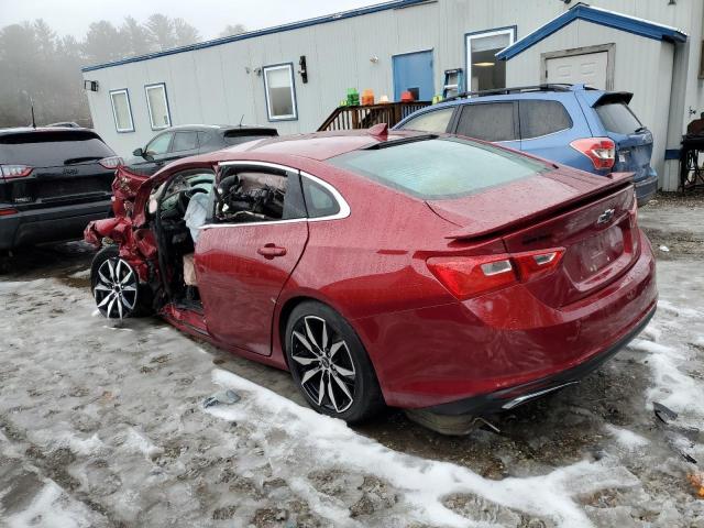 1G1ZG5ST5LF050734 - 2020 CHEVROLET MALIBU RS BURGUNDY photo 2