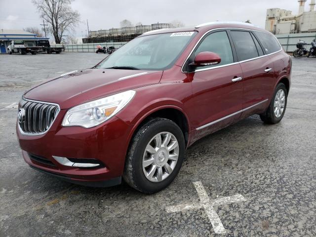 5GAKRBKD1FJ292854 - 2015 BUICK ENCLAVE BURGUNDY photo 1