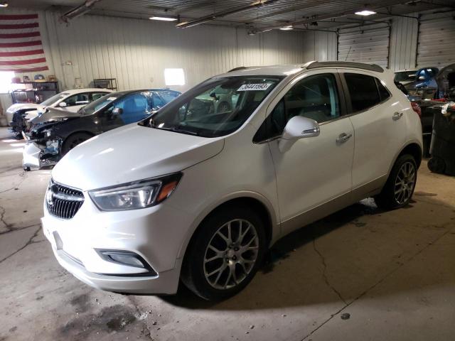 KL4CJ1SM7HB089902 - 2017 BUICK ENCORE SPORT TOURING WHITE photo 1