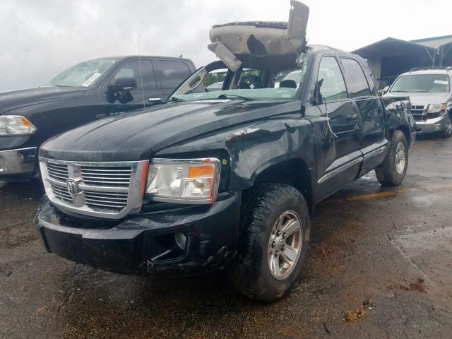 1D7HW58N98S596990 - 2008 DODGE DAKOTA QUAD LARAMIE  photo 2