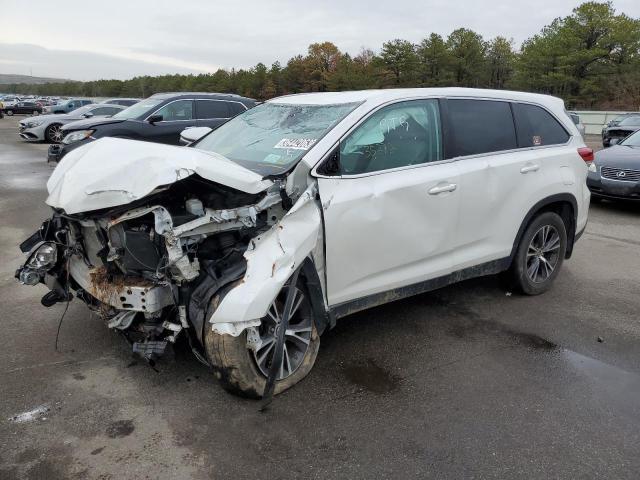 5TDBZRFH4KS949356 - 2019 TOYOTA HIGHLANDER LE WHITE photo 1