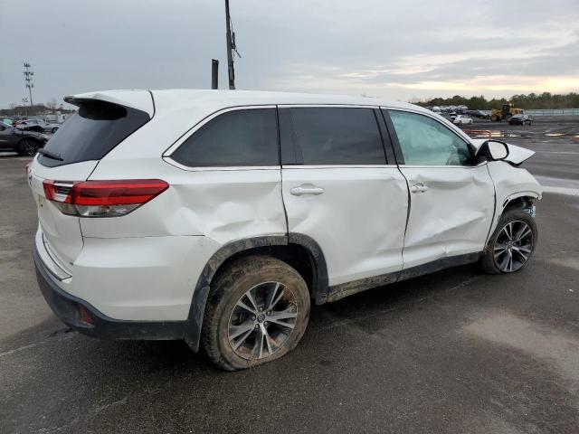 5TDBZRFH4KS949356 - 2019 TOYOTA HIGHLANDER LE WHITE photo 3