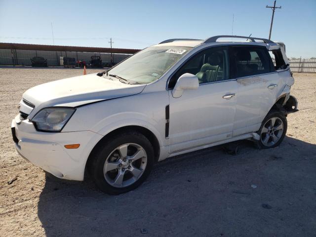 3GNAL4EK4DS611295 - 2013 CHEVROLET CAPTIVA LTZ WHITE photo 1