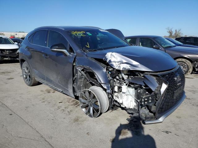JTJYARBZXK2125236 - 2019 LEXUS NX 300 BASE ნაცრისფერი ფოტო 4