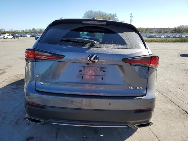 JTJYARBZXK2125236 - 2019 LEXUS NX 300 BASE GRAY photo 6