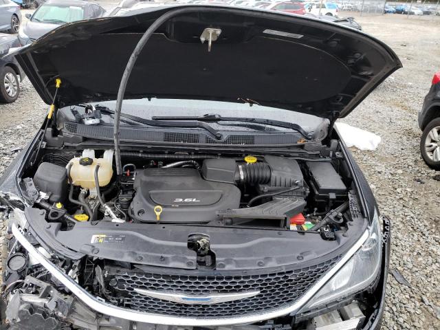 2C4RC1BG6JR149261 - 2018 CHRYSLER PACIFICA TOURING L Սև լուսանկար 12