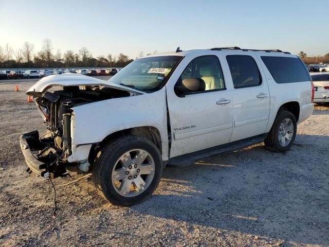 1GKS1KE0XCR291430 - 2012 GMC YUKON XL C1500 SLT WHITE photo 1